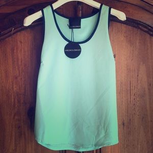 New!  Harlowe & Graham sleeveless blouse
